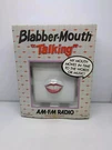 Vintage Blabber-mouth "talking" Am/fm Radio By Nasta 1986 Hong Kong Rare Works. Fixed Price $94.99.