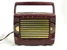 Zenith Ac Dc 1950S Portable Tube Radio L-403 Dark Brown Bakelite Works. Fixed Price $54.90.