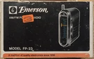 Vintage Emerson Am/fm Pocket Radio FP-23 Solid State Tested And Working Earpiece. Fixed Price $50.00.