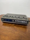 Vintage Blue Digital Alarm Clock Radio Model Number 7-4642F Electric Battery. Fixed Price $14.25.
