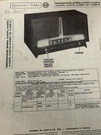 Vintage Photofact Folder For Westinghouse Models H-434T5 (see Description). Fixed Price $6.50.