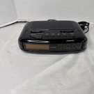 Vintage Windsor Am/fm Black Clock Radio Model 2480 Tested*. Fixed Price $15.00.