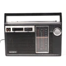 1970'S Sony Portable Radio TFM-7070 Am-fm With Cord & Antenna. Fixed Price $19.95.