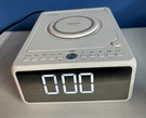 G Keni LC-10W White Usb Bluetooth Speaker Cd Player Alarm Clock Radio No Remote. Fixed Price $49.99.