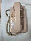 Vintage Itt Rotary Dial Telephone Wall Mount Beige Long Cord. Fixed Price $49.99.