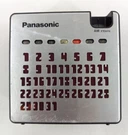 Vintage 70'S Panasonic R-77 Am Radio Perpetual Calendar Space Mod. Fixed Price $60.00.