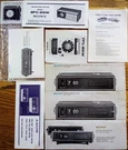 Sony Owner's Manuals, Clock, Radio, Cassette, Tv, Reel To Tape, Receiver. Fixed Price $7.30.