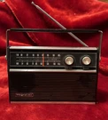 Vintage Magnavox Transistor Portable Radio Model 1R1253. Fixed Price $19.99.
