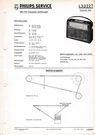 Service Manual For Philips L3 D22 T, Colette 322. Fixed Price $8.10.