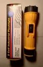Vintage Nos - Bright Star 2618 Cell Industrial Flashlight Yellow. Fixed Price $24.00.