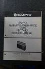 Sanyo RP7410 Service Manual. Fixed Price $21.99.