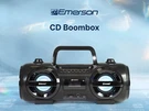 Emerson EPB-3005 Retro Portable Cd Boombox With Am/fm Radio, Black. Fixed Price $129.99.