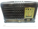 Exceptional 1941 Emerson Model 9LW-344 Mottled Bakelite Am Tube Radio-serviced. Fixed Price $195.00.