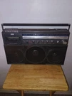 Magnavox Vintage B8443 Am/ Fm /sw Cassette Ghetto Blaster Boom Box Radio. Fixed Price $90.00.