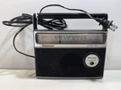Vintage Panasonic RF-549 Ac/battery Power Am Fm Portable Radio Black & Silver. Fixed Price $20.99.