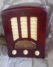 Rare Red Original Emerson Bt 245 Art Deco Catalin Tube Radio AU-190. Fixed Price $1895.00.