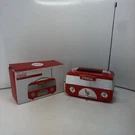 Coca-cola Red Vintage Style Am/fm Mini 7 4 Radio With Box. Fixed Price $22.95.