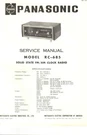 Panasonic Service Manual For RC-685 AM0FM Clock Radio. Fixed Price $5.99.