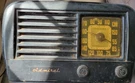 Classic Working Vintage Admiral 7T10 Radio Bakelite Black Super Aeroscope 1947. Fixed Price $57.00.