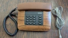 Vintage 1980 Bellsouth Products Wood Exec Desk Push Button Telephone, Ultra Rare. Fixed Price $23.60.