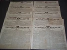 1825 Sep-nov National Gazette & Literary Register Newspaper Lot Of 10 Np 1433. Fixed Price $90.00.
