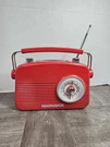 Vintage Style Repro Magnavox MCR41818 Am/fm Radio Red Tested Alarm Clock No Cord. Fixed Price $28.45.