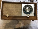 Vintage 1960S Zenith X323 Walnut Am/fm Tube Tabletop Radio Not Working. Fixed Price $39.00.