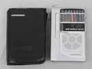 Grundig Mini World 100 Pe Silver Handheld Shortwave Am/fm Radio Tested Free Ship. Fixed Price $24.99.