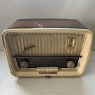Vtg Jubilate Telefunken Table Top Radio Am/fm Mcm Decor 50S Germany Repair. Fixed Price $182.70.