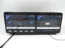 Vintage Soundesign 3826BLK Am Fm Clock Radio Cassette Player Auto Stop Digital. Fixed Price $24.99.