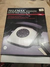 Telemax Speedline Button Desk Telephone Corded Vintage Old Stock Open Box. Fixed Price $79.99.