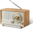 Yowguif Am Fm Classic Retro Wood Table Bluetooth Speakers Radios Plu. Fixed Price $53.99.