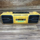 Sony CFS-950 Sports Am/fm Stereo Radio Cassette Corder Boombox Untested. Fixed Price $20.99.