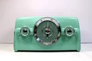 Vintage Crosley Antique Dashboard Type Auto Excellent Chrome Trim Bakelite Radio. Fixed Price $225.00.