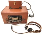 Wwii Learavian RM402C 3 Band Tube Pilot / Airline Radio & R-14 Receiver Headset. Fixed Price $106.25.