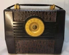 Vintage Tube Radio Rca Victor 8-BX-5 Mid Century Golden Throat For Parts. Fixed Price $28.95.
