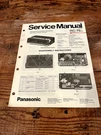 Panasonic Digital Clock Radio RC-76 Service Manual. Fixed Price $12.99.