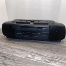 Magnavox Aw 7035/17 Stereo Boombox Dual Tape Player Am/fm Radio Tested, Works. Fixed Price $60.00.