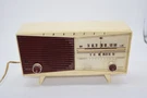 Rare Vintage Antique Mid Century Modern Trancel UL-518 Table Tube Radio. Fixed Price $149.95.