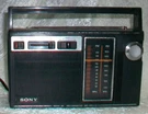 Vintage Sony Portable Am Solid State Transistor Radio TFM-7070W Hong Kong. Fixed Price $35.00.