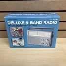 Realistic Deluxe Band Am Fm Vhf Radio Portavision 50 Model 12-780 New W/ Box. Fixed Price $69.30.