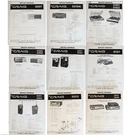 Craig Service Manuals For Vintage Stereo, Receivers, 8-TRACK Players, Cb Radios. Fixed Price $9.95.