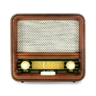 Fuse Real Wood Vintage Retro Bluetooth, Radio, Speaker, Wireless Charger. Fixed Price $84.99.