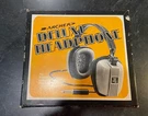 Vintage Archer Deluxe Headphones, Radio Shack, Tandy #279-200A, Soft Padding Vgc. Fixed Price $9.99.