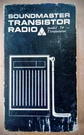 Vintage Soundmaster Am Transistor Radio With Box. Not Working.. Fixed Price $10.00.