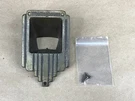 Art Deco Tuning Dial Escutcheon & Screws From Westinghouse WR-10 Tube Radio. Fixed Price $29.95.