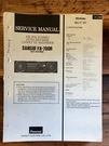 Sansui FX-700R Stereo Service Manual *original*. Fixed Price $14.97.