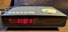 Soundesign Am-fm Electronic Digital Clock Radio Model 3622-GRY Red Led Vintage. Fixed Price $10.99.