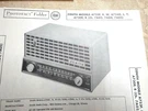 Zenith A723F A724G A730E - Schematic & Parts Id Sams Photofact Tube Radio. Fixed Price $7.40.