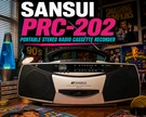 Sansui Radio Rare Stereo Cassette Boombox. Fixed Price $999.00.